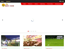 Tablet Screenshot of hotelraviview.com